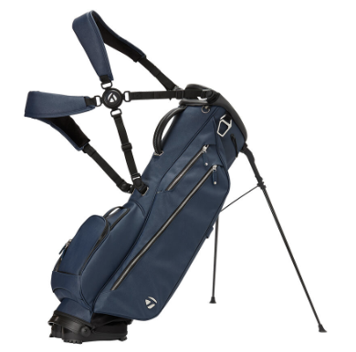 Macgregor x Taylormade Navy Leather Golf Bag